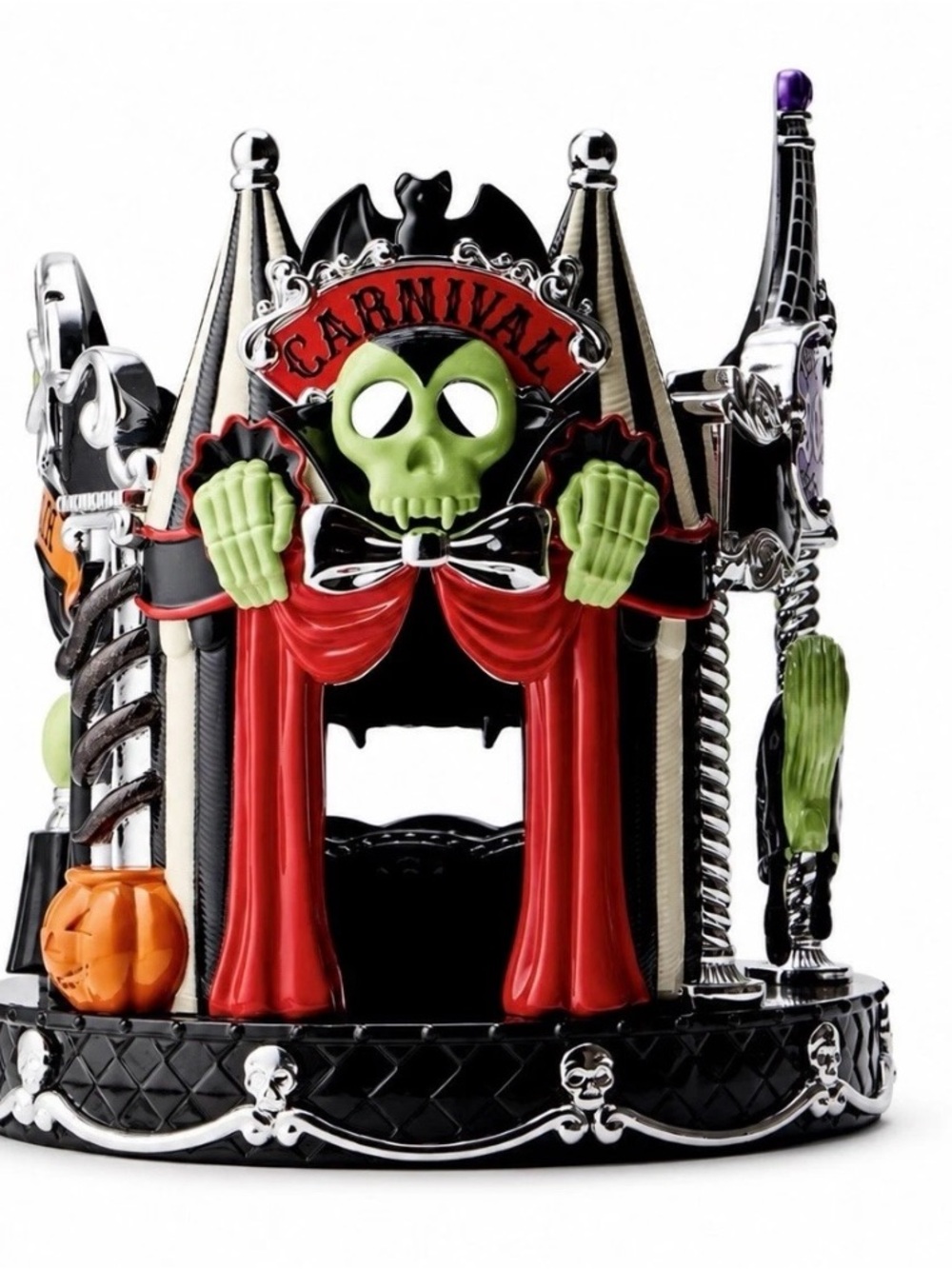 Bath & Body Works Glow-in-the-Dark Circus Luminary 3-Wick Candle Holder.